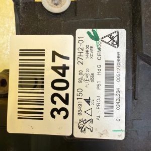 Reflektor Lampa Lewa Peugeot 308 III T10 Matrix 9849115080 2021-