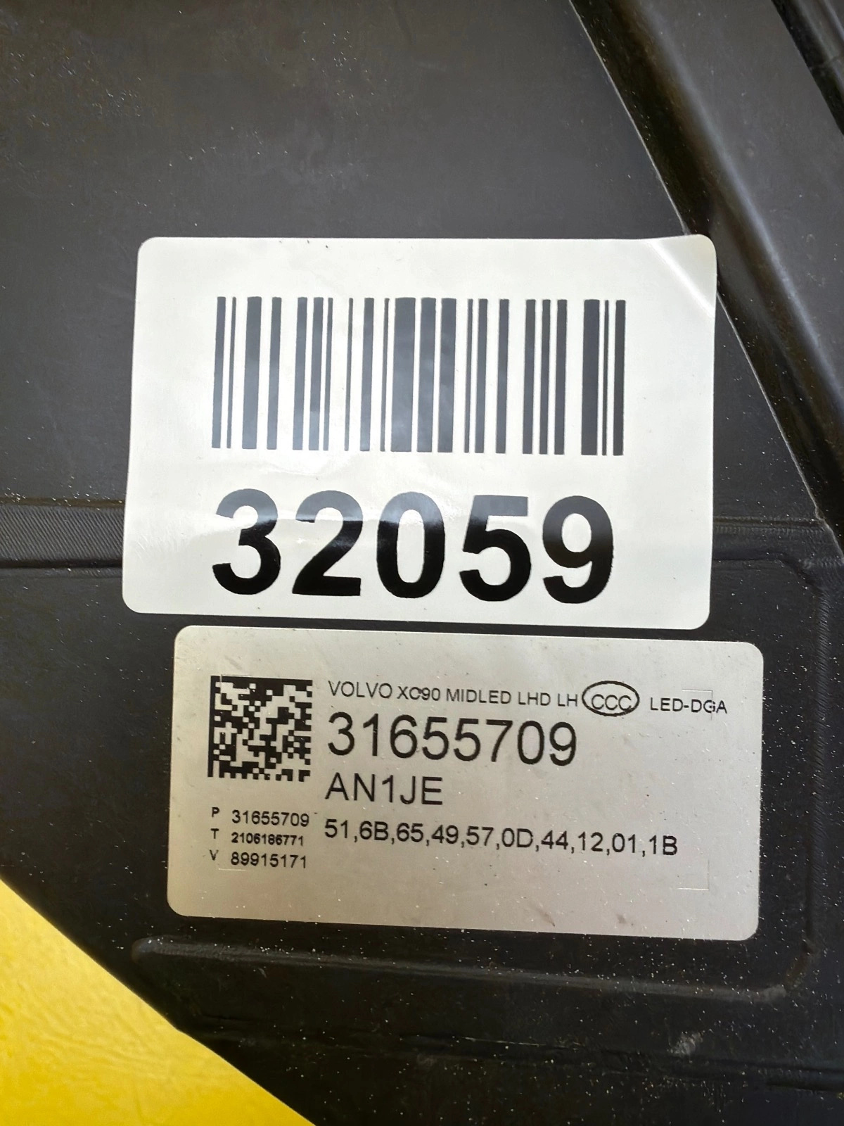 Reflektor Lampa Lewa Volvo XC90 II MID Led 31655709 Autolamps 2 Reflektor Lampa Lewa Volvo XC90 II MID Led 31655709