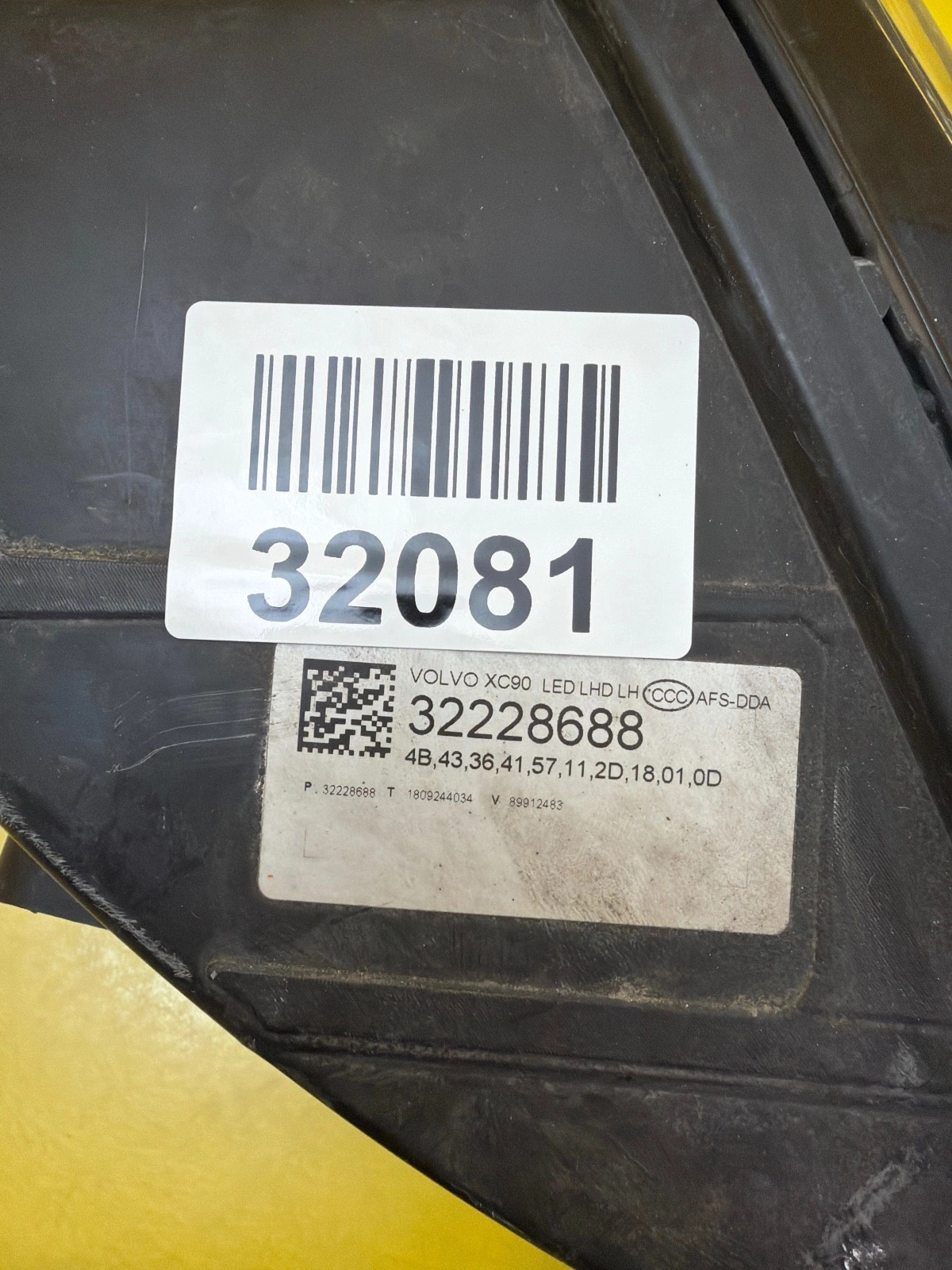 Reflektor Lampa Lewa Volvo XC90 II 17- Full Led 32228688 Autolamps 2 Reflektor Lampa Lewa Volvo XC90 II 17- Full Led 32228688