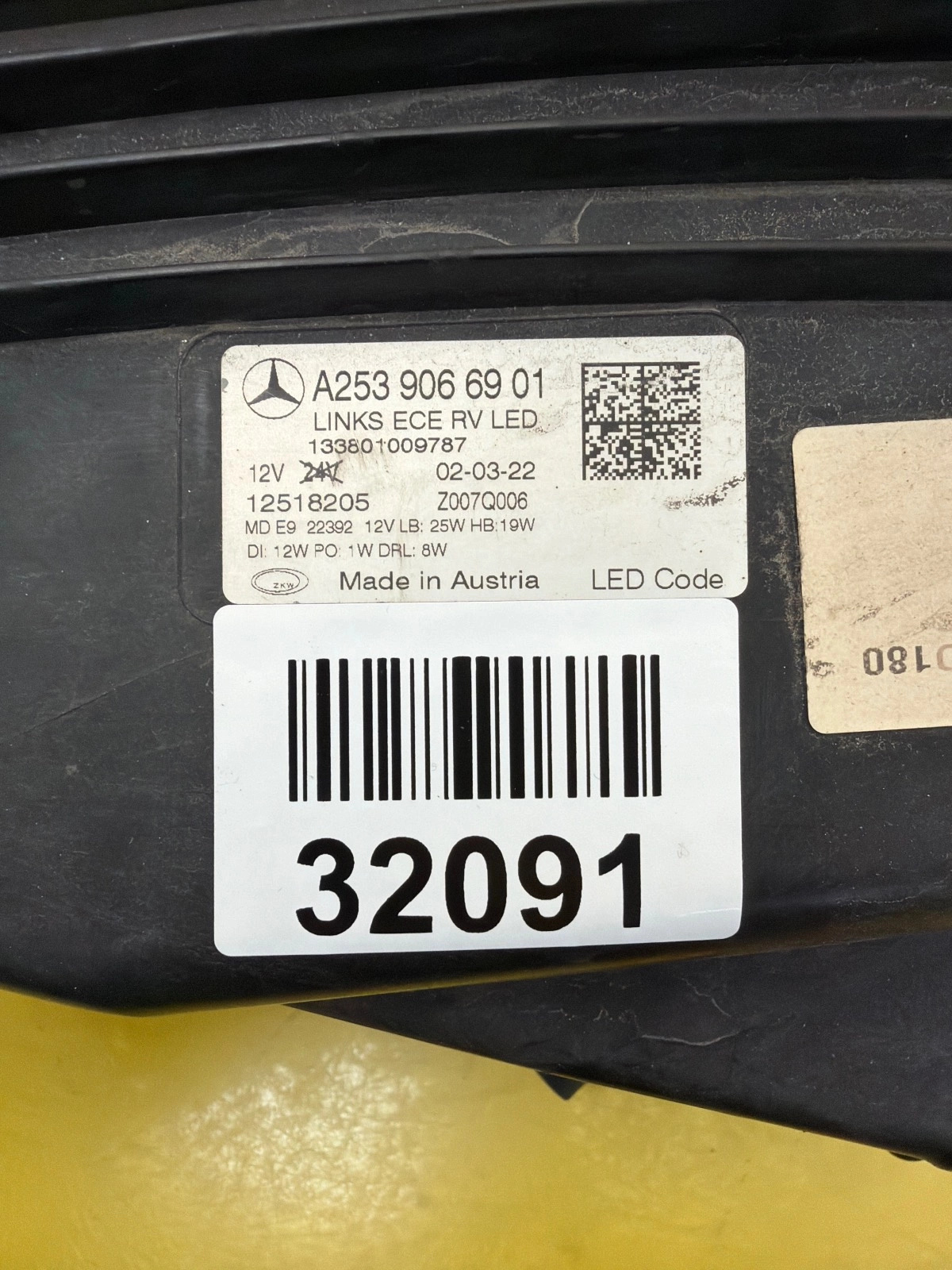 Reflektor Lampa Lewa Mercedes GLC W253 Lift Full Led 19- A2539066901 Autolamps 2 Reflektor Lampa Lewa Mercedes GLC W253 Lift Full Led 19- A2539066901