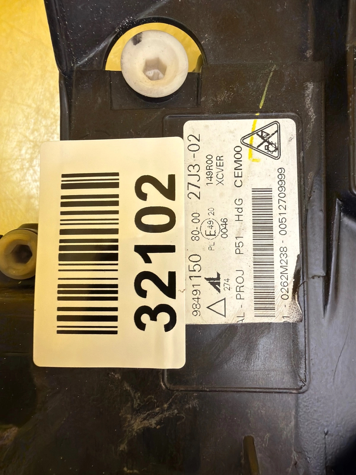 Reflektor Lampa Lewa Peugeot 308 III T10 Matrix 9849115080 2021- Autolamps 2 Reflektor Lampa Lewa Peugeot 308 III T10 Matrix 9849115080 2021-