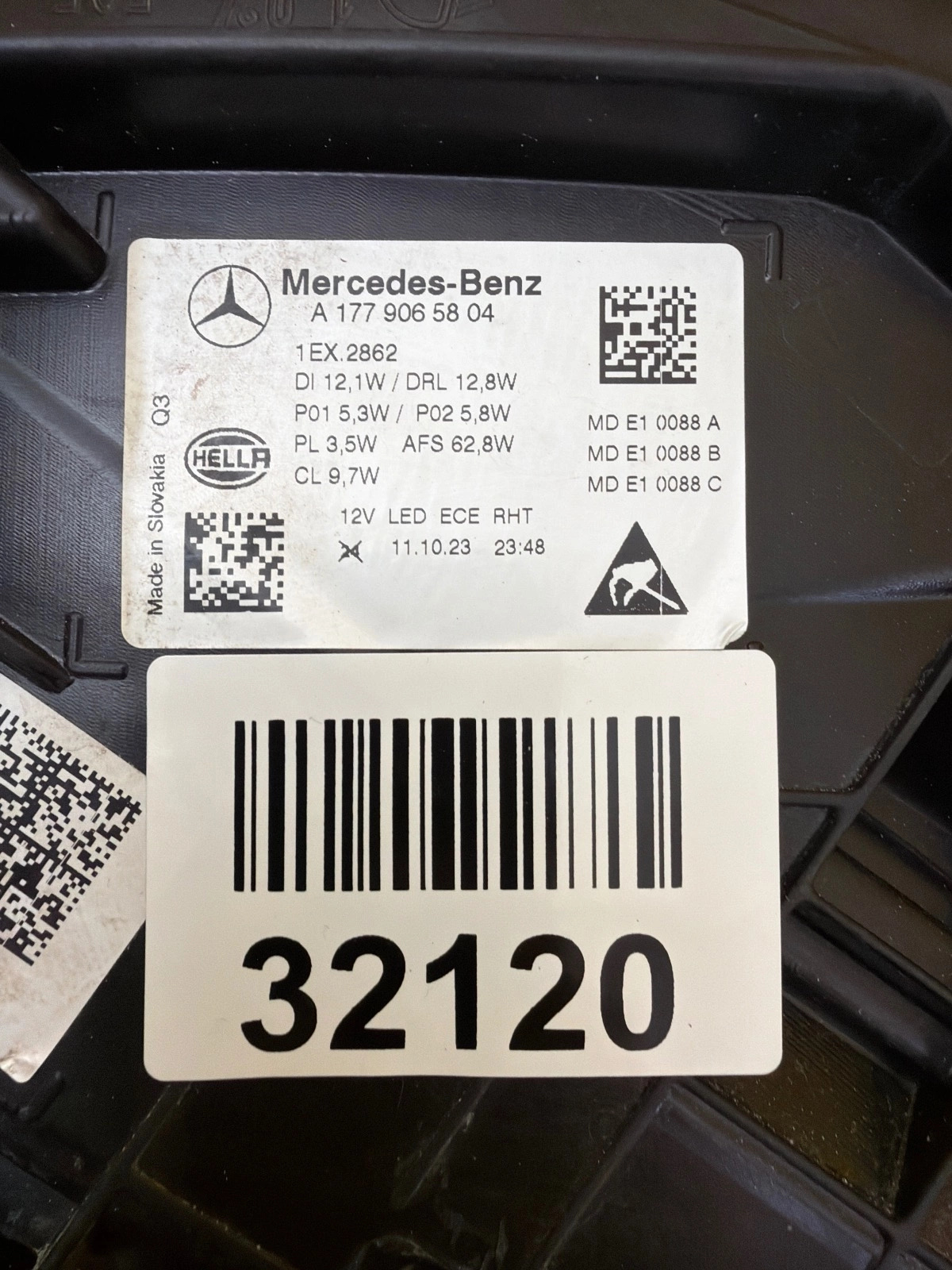 Reflektor Lampa Prawa Mercedes A-Klasa W177 Lift Full Led A1779065804 Autolamps 2 Reflektor Lampa Prawa Mercedes A-Klasa W177 Lift Full Led A1779065804