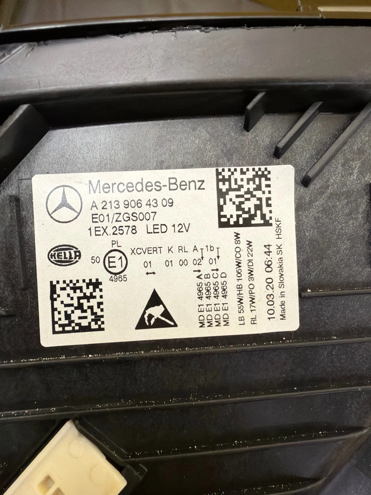 Reflektor Lampa Lewa Mercedes E-Klasa W213 Lift Multibeam A2139064309 Autolamps 3 Reflektor Lampa Lewa Mercedes E-Klasa W213 Lift Multibeam A2139064309