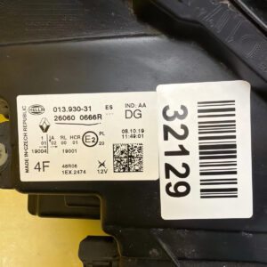 Reflektor Lampa Lewa Renault Captur II Full Led 260600666R