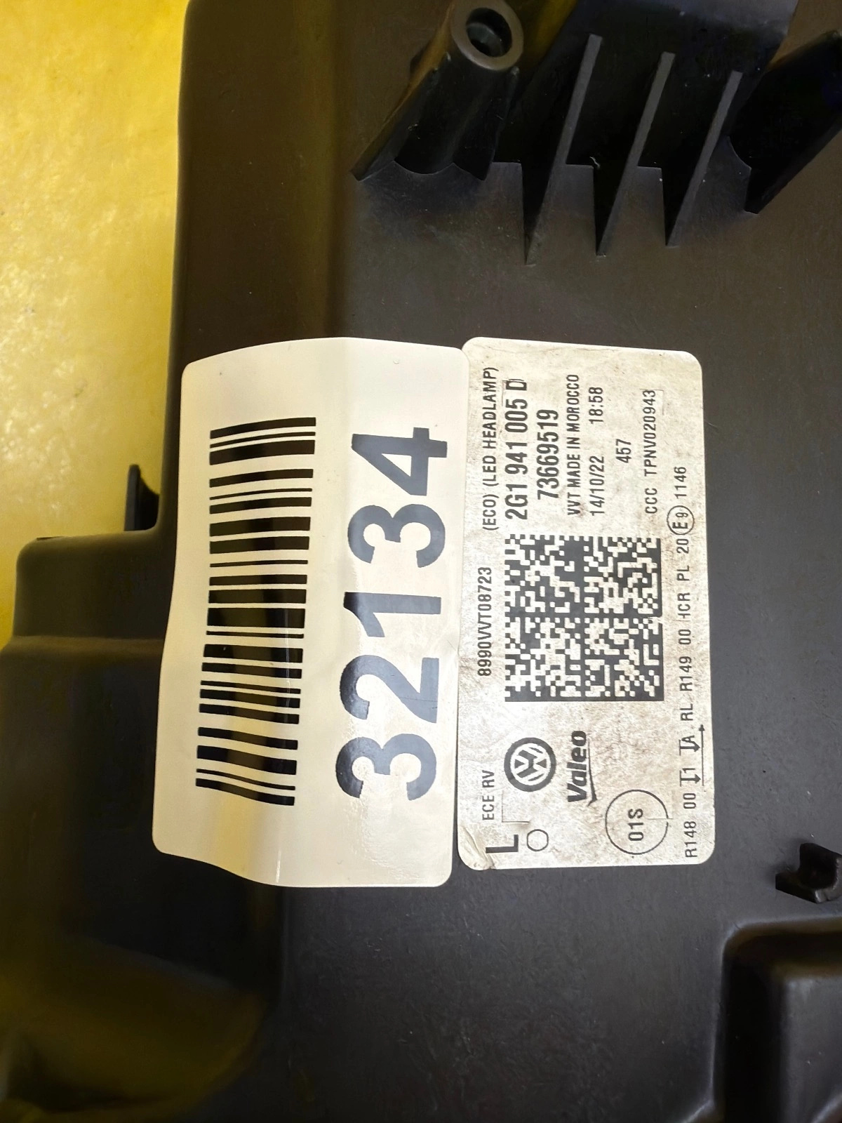 Reflektor Lampa Lewa VW Polo VI 2G1 17- Zwykła 2G1941005D Autolamps 2 Reflektor Lampa Lewa VW Polo VI 2G1 17- Zwykła 2G1941005D