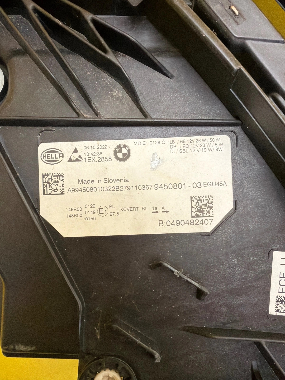 Reflektor Lampa Lewa BMW 3 G20 G21 Lift Full Led 9450801-03 Autolamps 3 Reflektor Lampa Lewa BMW 3 G20 G21 Lift Full Led 9450801-03