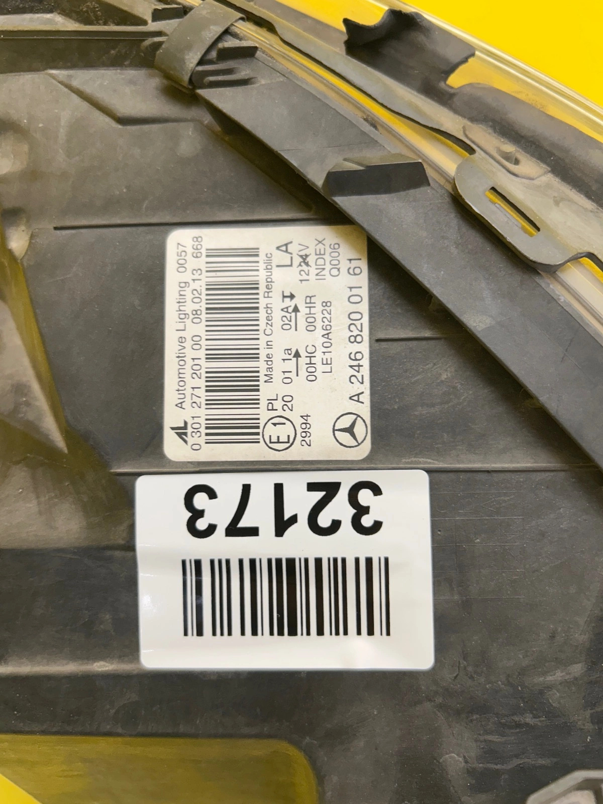 Reflektor Lampa Lewa Mercedes B-Klasa W246 Zwykła H7 A2468200161 Autolamps 2 Reflektor Lampa Lewa Mercedes B-Klasa W246 Zwykła H7 A2468200161