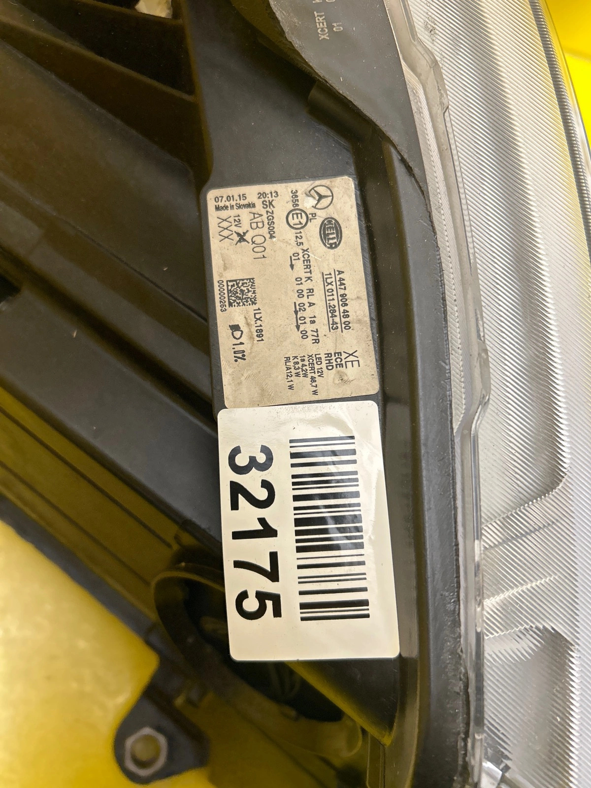 Reflektor Lampa Lewa Mercedes V-Klasa Vito W447 14- Full Led A4479064800 Autolamps 2 Reflektor Lampa Lewa Mercedes V-Klasa Vito W447 14- Full Led A4479064800