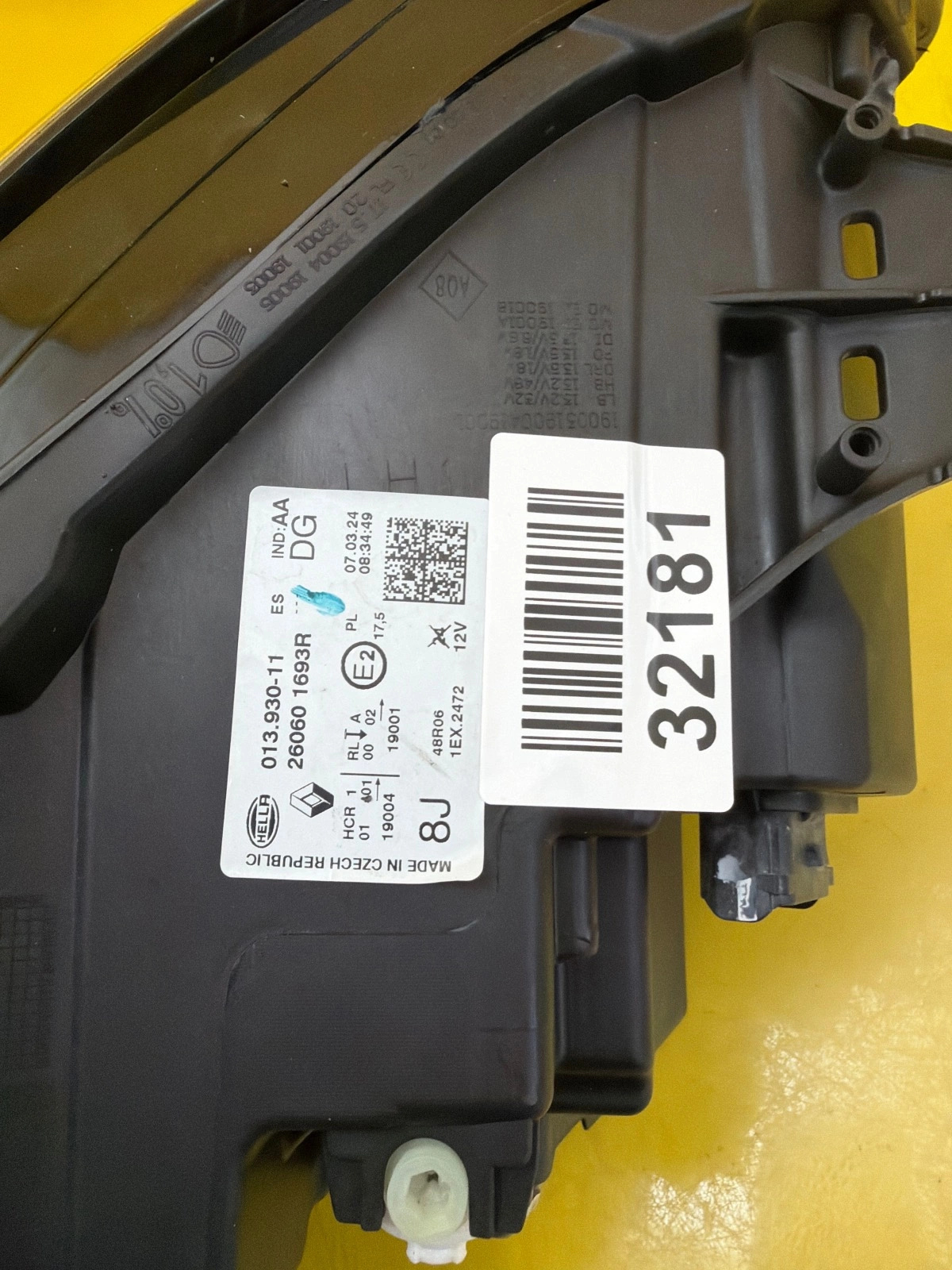 Reflektor Lampa Lewa Renault Captur II Full Led 260601693R Autolamps 2 Reflektor Lampa Lewa Renault Captur II Full Led 260601693R