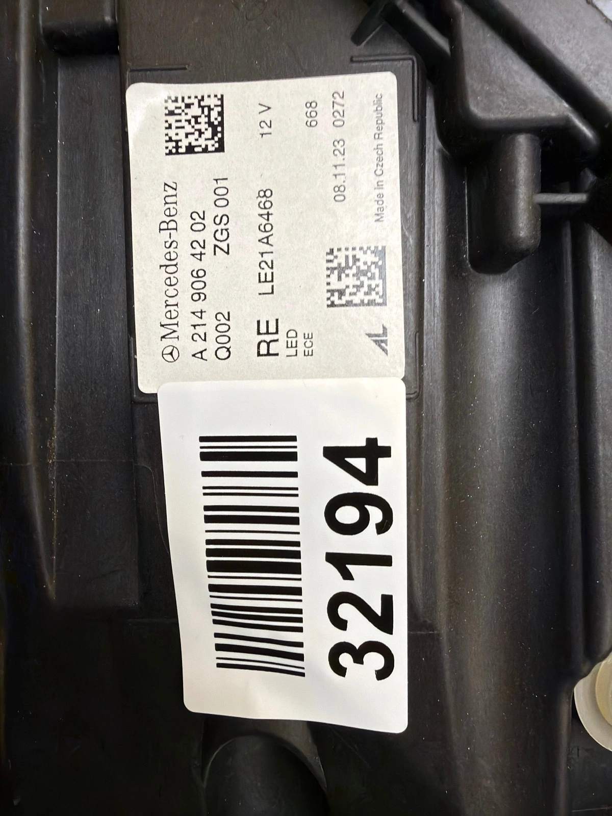 Reflektor Lampa Prawa Mercedes E-klasa W214 Digital Light A2149064202 Autolamps 2 Reflektor Lampa Prawa Mercedes E-klasa W214 Digital Light A2149064202