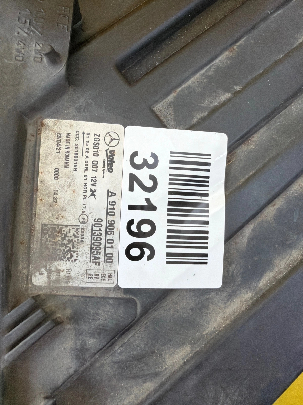 Reflektor Lampa Prawa Mercedes Sprinter W910 Zwykła A9109060100 Autolamps 2 Reflektor Lampa Prawa Mercedes Sprinter W910 Zwykła A9109060100