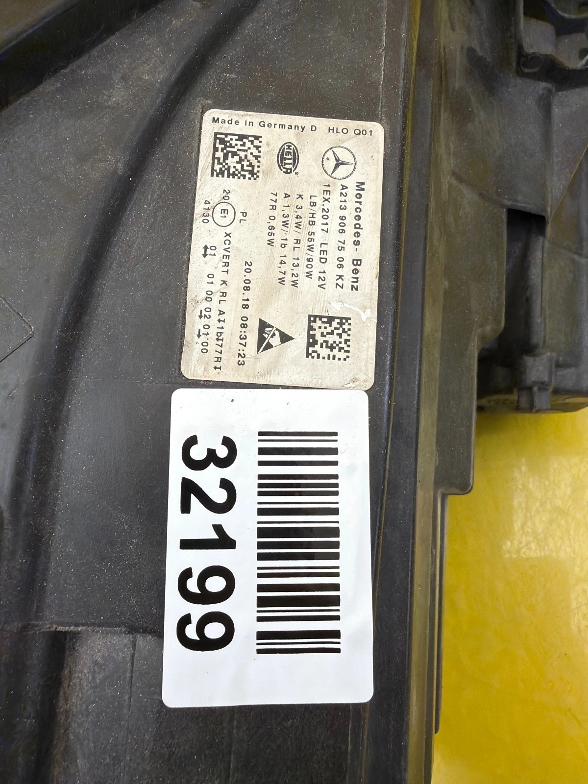 Reflektor Lampa Lewa Mercedes E-Klasa W213 Multibeam A2139067506 Autolamps 2 Reflektor Lampa Lewa Mercedes E-Klasa W213 Multibeam A2139067506