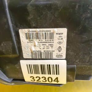 Reflektor Lampa Prawa Przód Renault Clio 4 IV 2016- Lift 260100653R