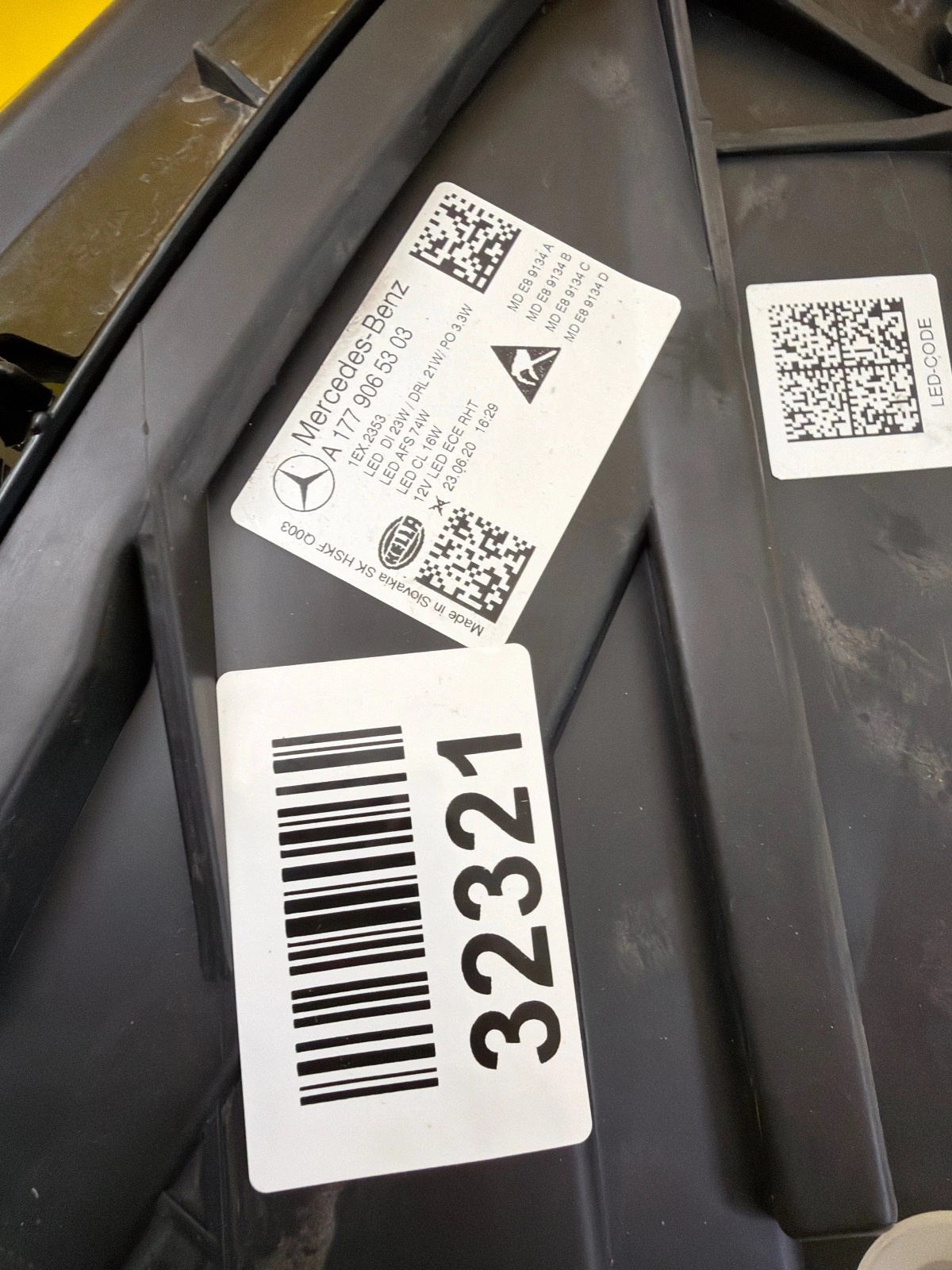 Reflektor Lampa Lewa Mercedes A-Klasa W177 18-23 Full Led Multibeam A1779065303 Autolamps 2 Reflektor Lampa Lewa Mercedes A-Klasa W177 18-23 Full Led Multibeam A1779065303