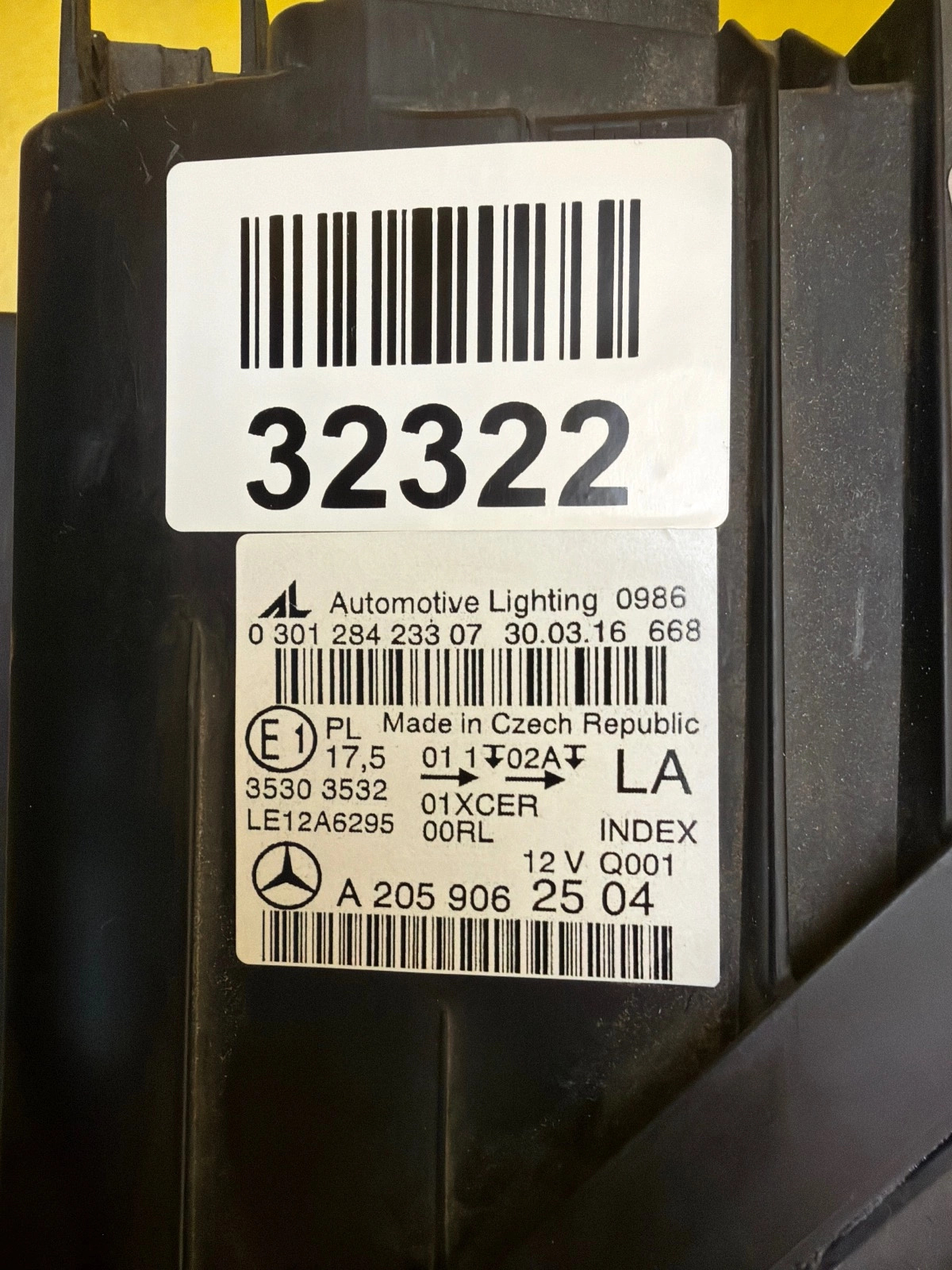 Reflektor Lampa Lewa Mercedes C-Klasa W205 Full Led A2059062504 Autolamps 2 Reflektor Lampa Lewa Mercedes C-Klasa W205 Full Led A2059062504