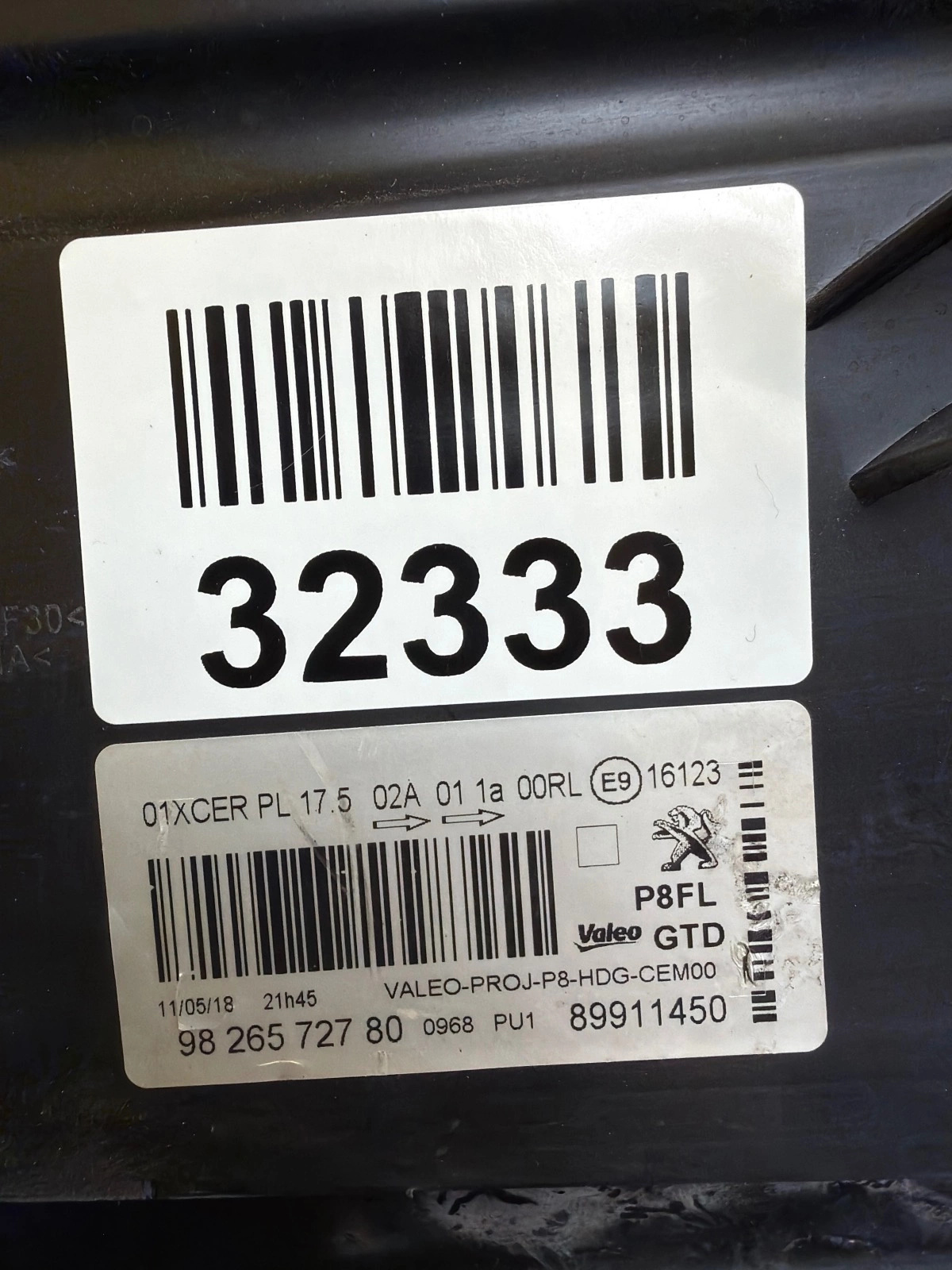 Reflektor Lampa Lewa Peugeot 3008 II 5008 Full Led 9826572780 2016- Autolamps 2 Reflektor Lampa Lewa Peugeot 3008 II 5008 Full Led 9826572780 2016-