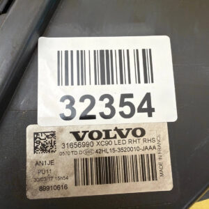 Reflektor Lampa Prawa Volvo XC90 II Full Led 31656990