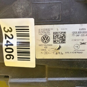 Reflektor Lampa Lewa Volkswagen T7 Transporter 7T1941035AC Led 2021-