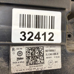 Reflektor Lampa Prawa VW T6 T6.1 Lift Zwykła 7L1941006B