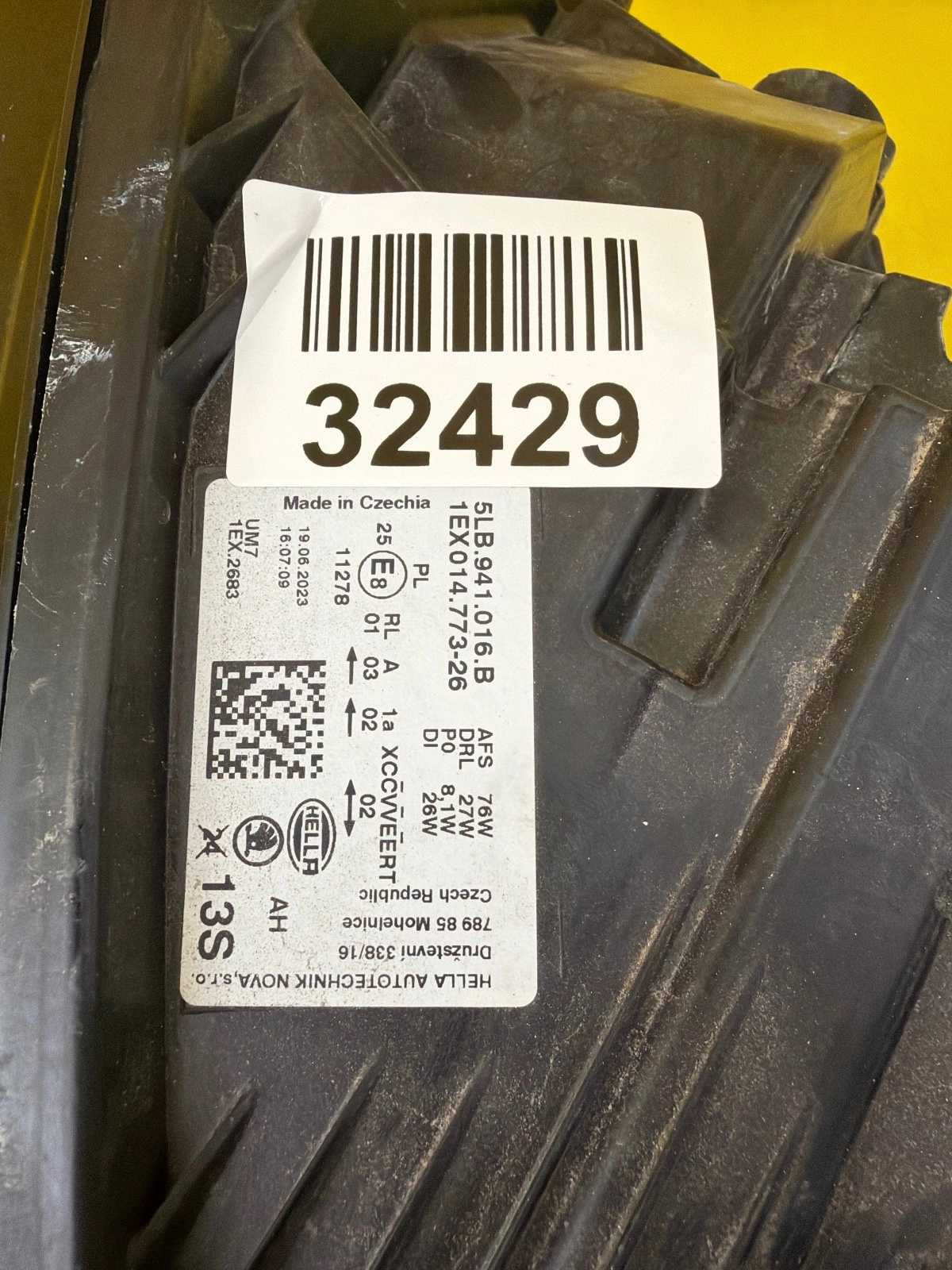 Reflektor Lampa Prawa Skoda Enyaq IV Led 5LB941016B Autolamps 2 Reflektor Lampa Prawa Skoda Enyaq IV Led 5LB941016B