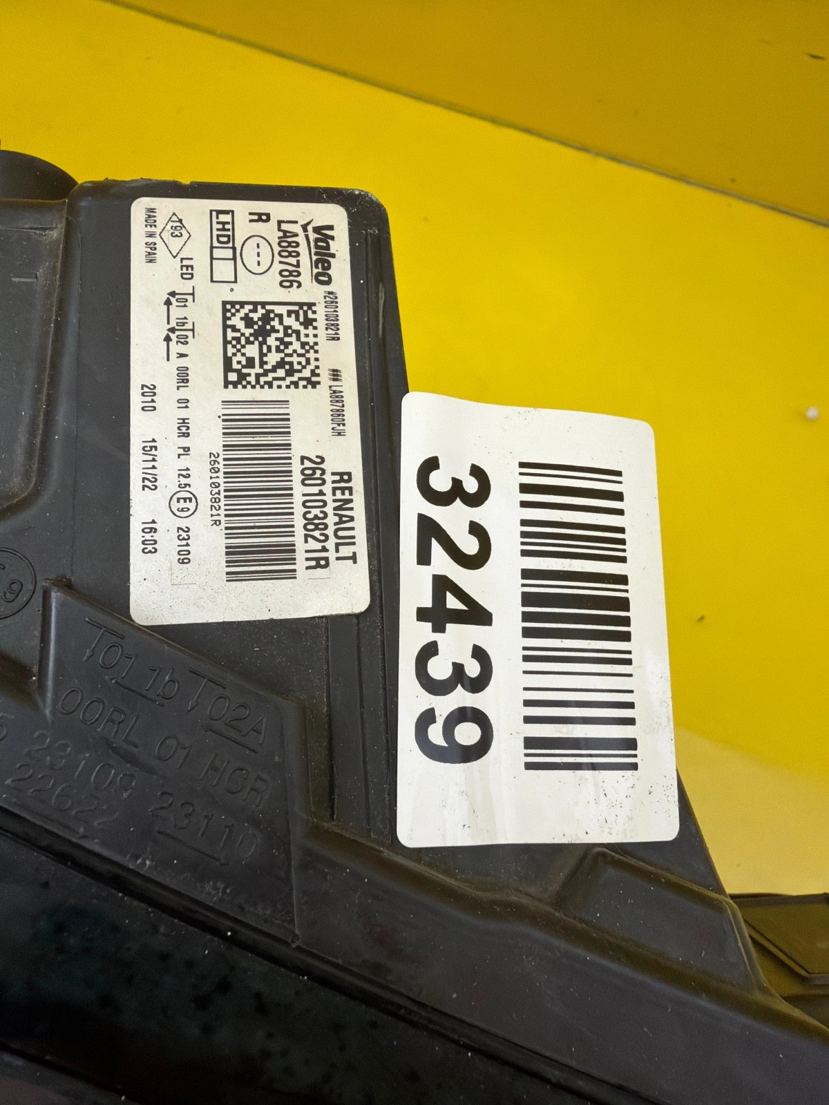 Reflektor Lampa Prawa Renault Megane 4 IV Lift LED 260103821R Autolamps 2 Reflektor Lampa Prawa Renault Megane 4 IV Lift LED 260103821R