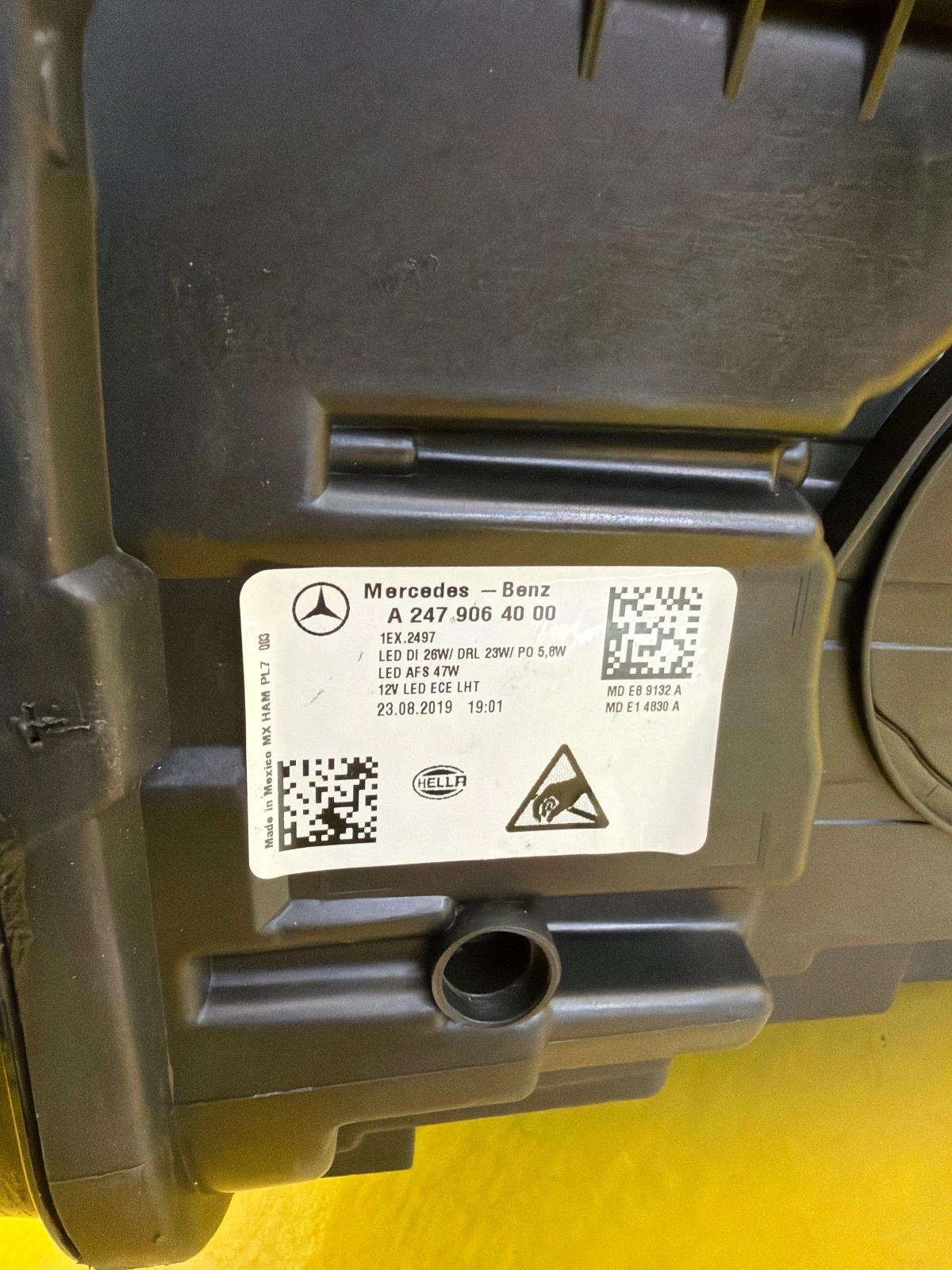 Reflektor Lampa Prawa Mercedes GLB W247 Full Led A2479064000 Autolamps 2 Reflektor Lampa Prawa Mercedes GLB W247 Full Led A2479064000