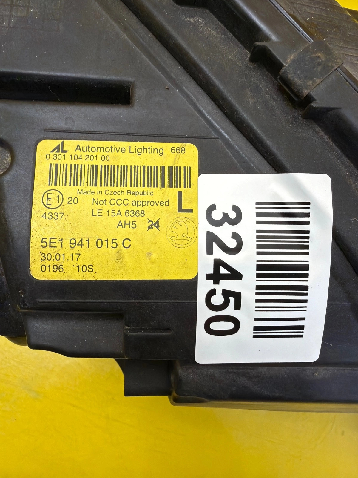 Reflektor Lampa Lewa Skoda Octavia III Lift Zwykła 5E1941015C Autolamps 2 Reflektor Lampa Lewa Skoda Octavia III Lift Zwykła 5E1941015C