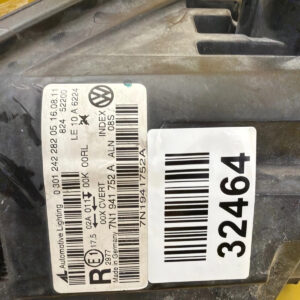 Reflektor Lampa Prawa VW Sharan II 7N1 Bi-Xenon Led 7N1941752A Skrętna